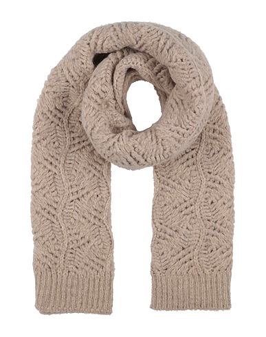 GENTRYPORTOFINO Scarves and foulards Beige 59% Alpaca wool, 20% Polyamide, 15% Cashmere, 6% Wool