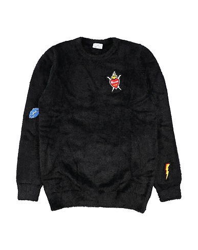 BERNA Pullover Nero 100% Nylon