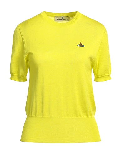VIVIENNE WESTWOOD Sweater Lime green 70% Wool, 30% Silk