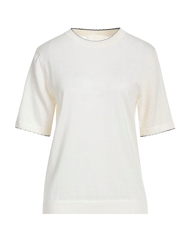LISA YANG Cashmere jumper Ivory 100% Cashmere