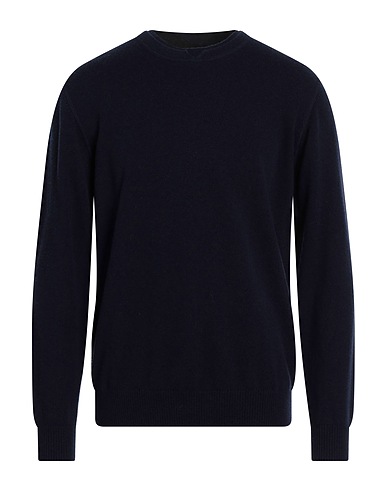 EMPORIO ARMANI Jumper Midnight blue 71% Virgin Wool, 29% Cashmere
