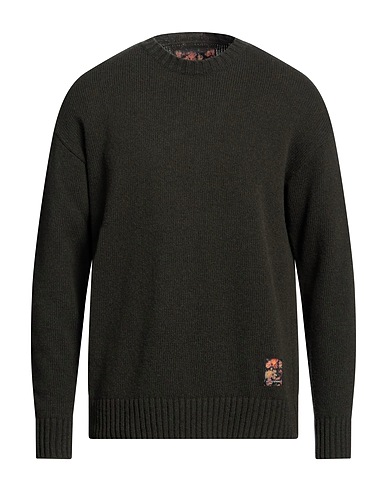 EMPORIO ARMANI Jumper Dark green 80% Wool, 20% Polyamide