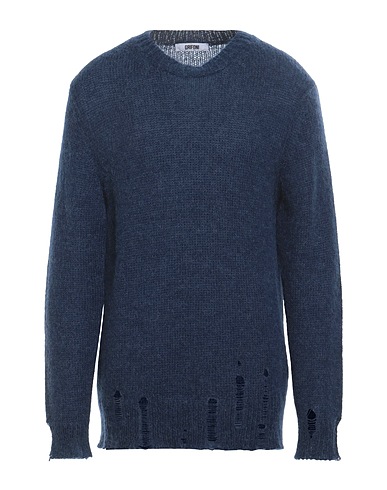 GRIFONI Jumper Blue 48% Polyamide, 26% Alpaca wool, 26% Mohair wool