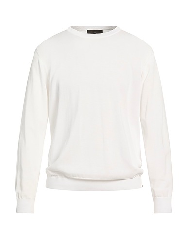 LIU •JO MAN Sweater White 100% Cotton