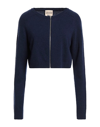 SEMICOUTURE Cardigan Navy 80% Wool, 20% Polyamide