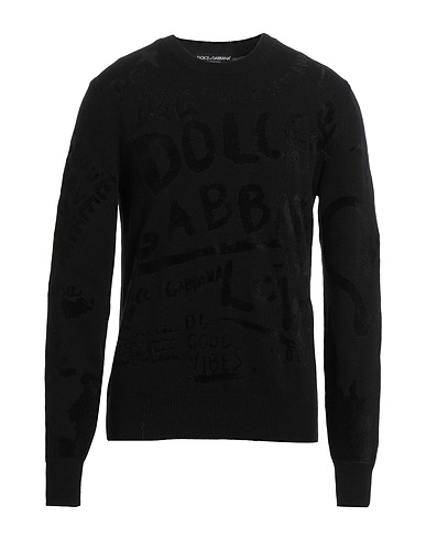 DOLCE&GABBANA Sweater Black 100% Wool