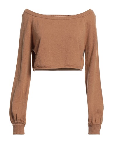 SEMICOUTURE Sweater Brown 50% Cashmere, 50% Polyamide