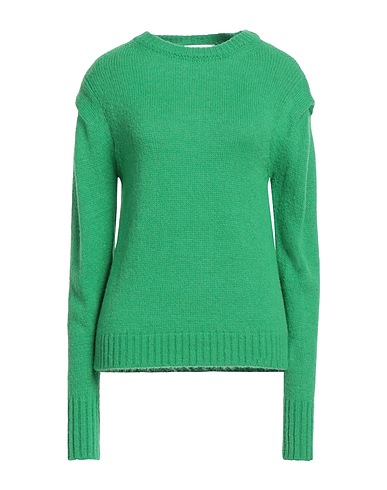 MVP WARDROBE Pullover Grün 45% Polyamid, 30% Acryl, 25% Alpakawolle