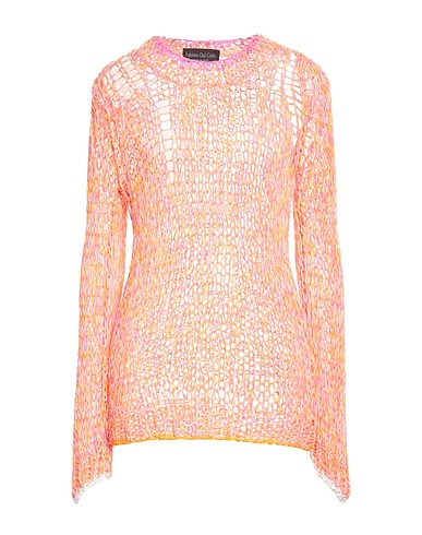 FABRIZIO DEL CARLO Pullover Fucsia 100% Cotone