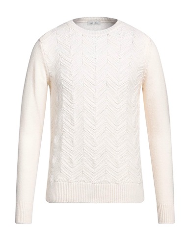 AION Jumper Ivory 100% Virgin Wool