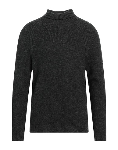 SUPERDRY Polo neck Charcoal 35% Alpaca wool, 35% Wool, 27% Nylon, 3% Elastane