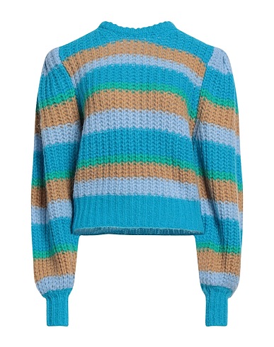 MVP WARDROBE Jumper Turquoise 45% Acrylic, 35% Nylon, 20% Alpaca wool
