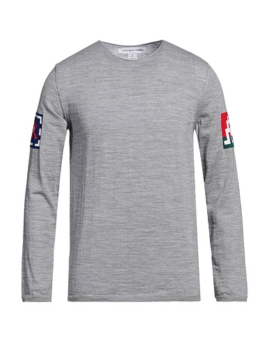 COMME des GARÇONS SHIRT Sweater Light grey 90% Wool, 10% Acrylic