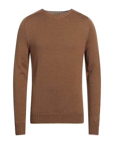 DONDUP Pullover Marrone 100% Lana