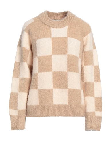 SANDRO Sweater Beige 51% Mohair wool, 48% Polyamide, 1% Elastane