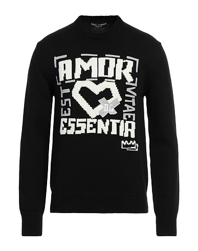 DOLCE&GABBANA Cashmere jumper Black 100% Cashmere