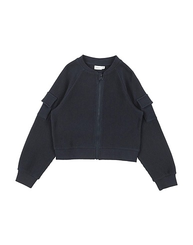 NAME IT® Cardigan Blu notte 89% Cotone organico, 10% Poliestere, 1% Elastan