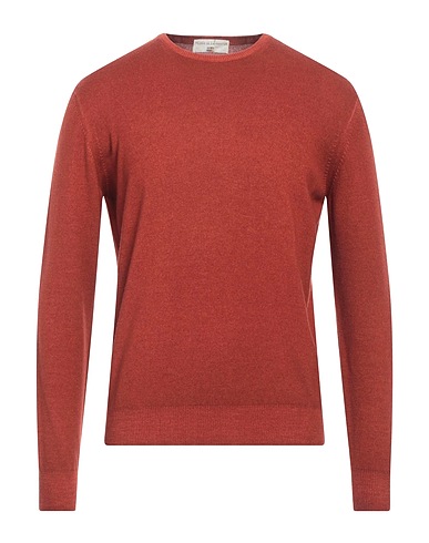 FILIPPO DE LAURENTIIS Jumper Rust 75% Merino Wool, 15% Silk, 10% Cashmere