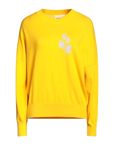 MARANT ÉTOILE Jumper Yellow 70% Cotton, 30% Wool, Polyamide, Elastane