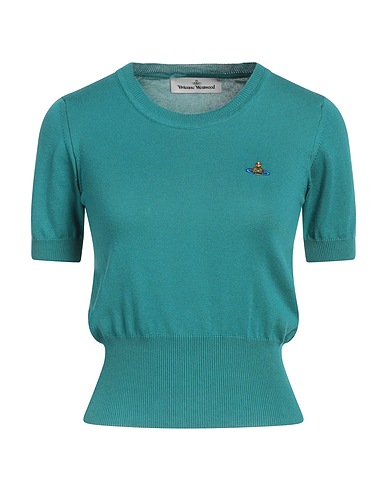 VIVIENNE WESTWOOD Jumper Green 100% Cotton