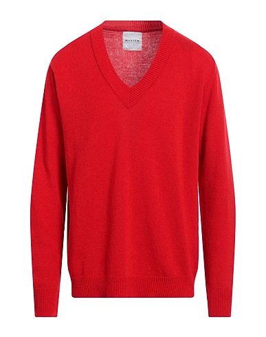 MARSĒM Sweater Red 80% Wool, 20% Polyamide