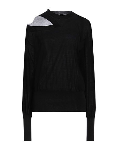 STELLA McCARTNEY Sweater Black 100% Wool, Polyamide, Elastane