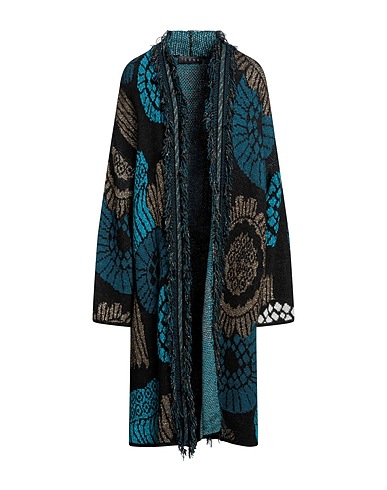 ICONA by KAOS Cardigan Deep teal 66% Acrylic, 21% Viscose, 6% Wool, 4% Metallic fiber, 3% Alpaca wool
