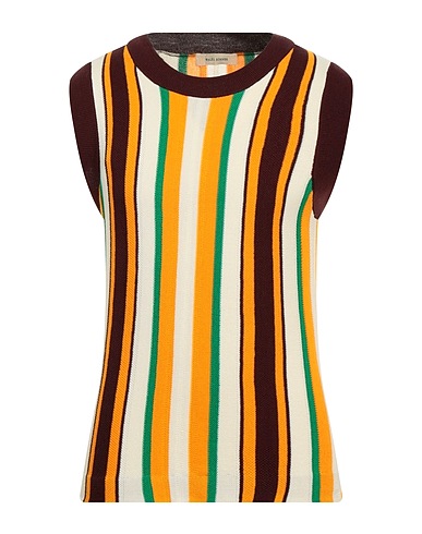 WALES BONNER Jumper Orange 100% Cotton