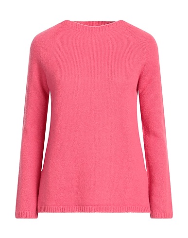 'S MAX MARA Sweater Magenta 68% Wool, 29% Cashmere, 3% Polyamide