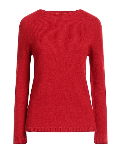 'S MAX MARA KNITWEAR Red 68% Wool, 29% Cashmere, 3% Polyamide