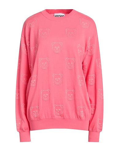 MOSCHINO Jumper Pink 100% Cotton