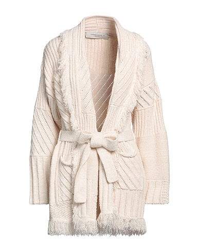 GOLDEN GOOSE Cardigan Beige 80% Cotton, 20% Polyamide