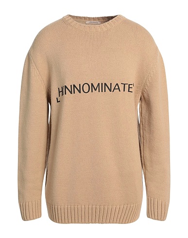 HINNOMINATE Pullover Beige 50% Wolle, 50% Acryl