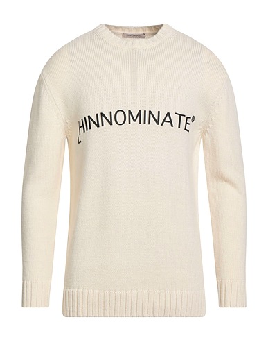 HINNOMINATE Jumper Ivory 50% Wool, 50% Acrylic