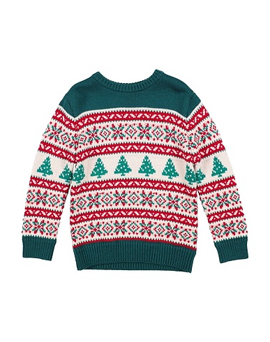 BONTON Sweater Deep teal 50% Wool, 50% Acrylic