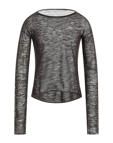 DOLCE&GABBANA Pullover Testa di moro 55% Poliestere, 45% Lino