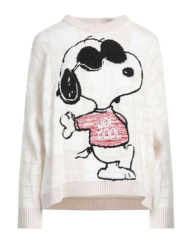 ICEBERG Sweater Off white 48% Wool, 40% Synthetic fibers, 8% Mohair wool, 2% Cashmere, 2% Acetate