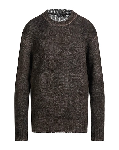 AVANT TOI Pullover Khaki 41% Poliammide, 32% Lana di baby alpaca, 27% Lana Merino
