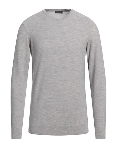 ROSSOPURO Jumper Light grey 100% Wool