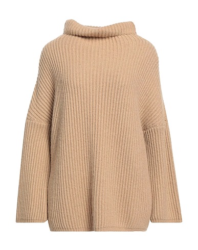 MAJE Rollkragenpullover Beige 67% Alpakawolle, 33% Polyamid