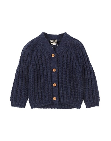 BONTON Cardigan Navy 35% Polyamide, 35% Acrylic, 15% Wool, 15% Alpaca wool