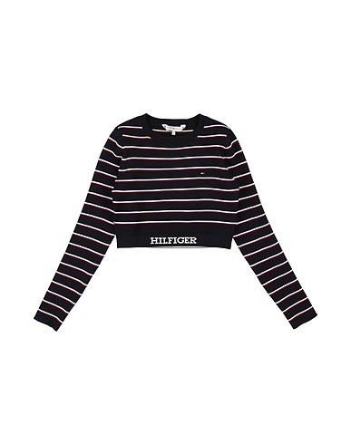 TOMMY HILFIGER Pullover Nachtblau 100% Polyester
