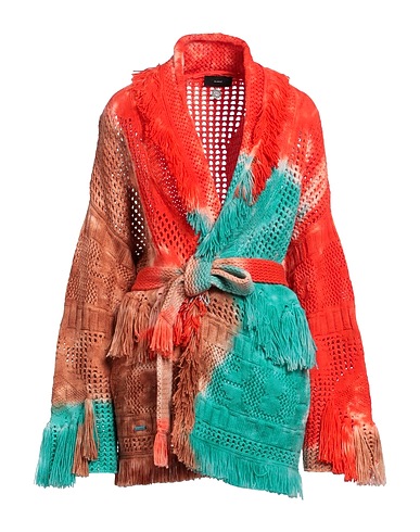 ALANUI Cardigan Turquoise 100% Virgin Wool