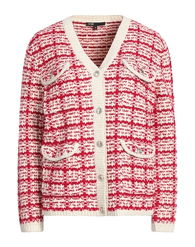 MAJE Кардиган ROSSO 43% Хлопок, 33% Шерсть, 14% Полиамид, 6% Полиэстер, 4% Металлическое волокно