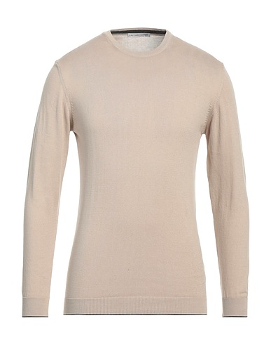 GREY DANIELE ALESSANDRINI Jumper Beige 100% Cotton