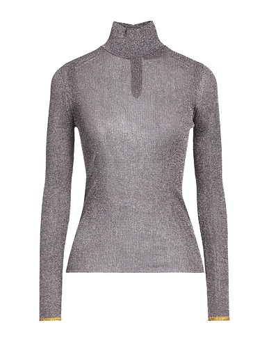 TORY BURCH Polo neck Purple 69% Polyester, 31% Metallic fiber