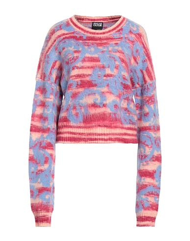 VERSACE JEANS COUTURE Jumper Magenta 100% Acrylic
