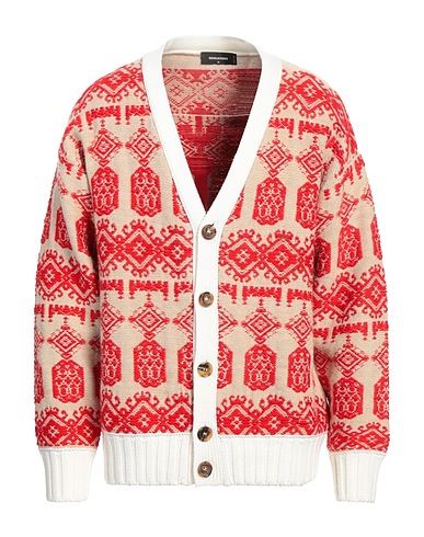 DSQUARED2 Cardigan Beige 70% Wool, 30% Alpaca wool