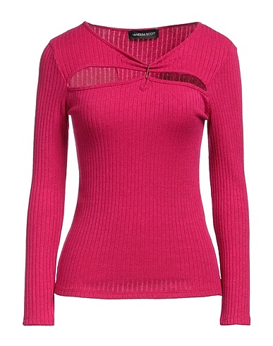 VANESSA SCOTT Pullover Magenta 48% Viskose, 29% Polyester, 19% Nylon, 4% Elastan