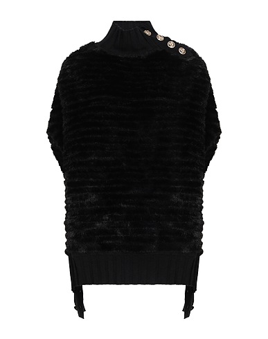MAX & MOI Dolcevita Nero 85% Cotone, 15% Cachemire, Lana Merino, Poliestere